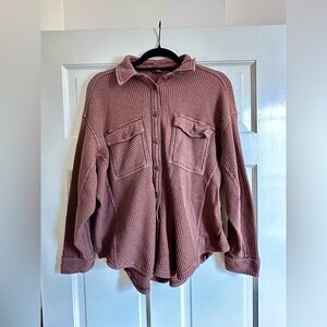 Aerie Lumberjane Waffle Shirt